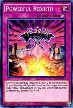Powerful Rebirth [CROS-EN093] Super Rare - Trinity Hobby