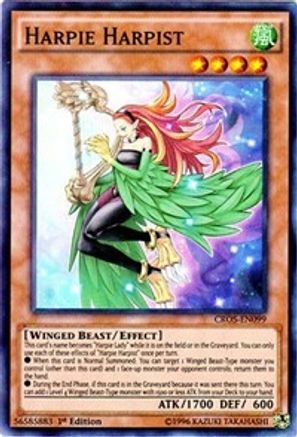 Harpie Harpist [CROS-EN099] Super Rare - Trinity Hobby
