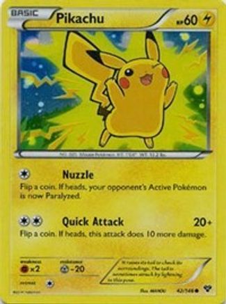 Pikachu (42/146) (2014 Movie Promo) [Miscellaneous Cards] - Trinity Hobby