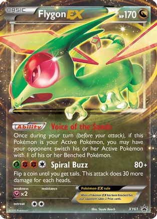 Flygon EX (XY61) [XY: Black Star Promos] - Trinity Hobby