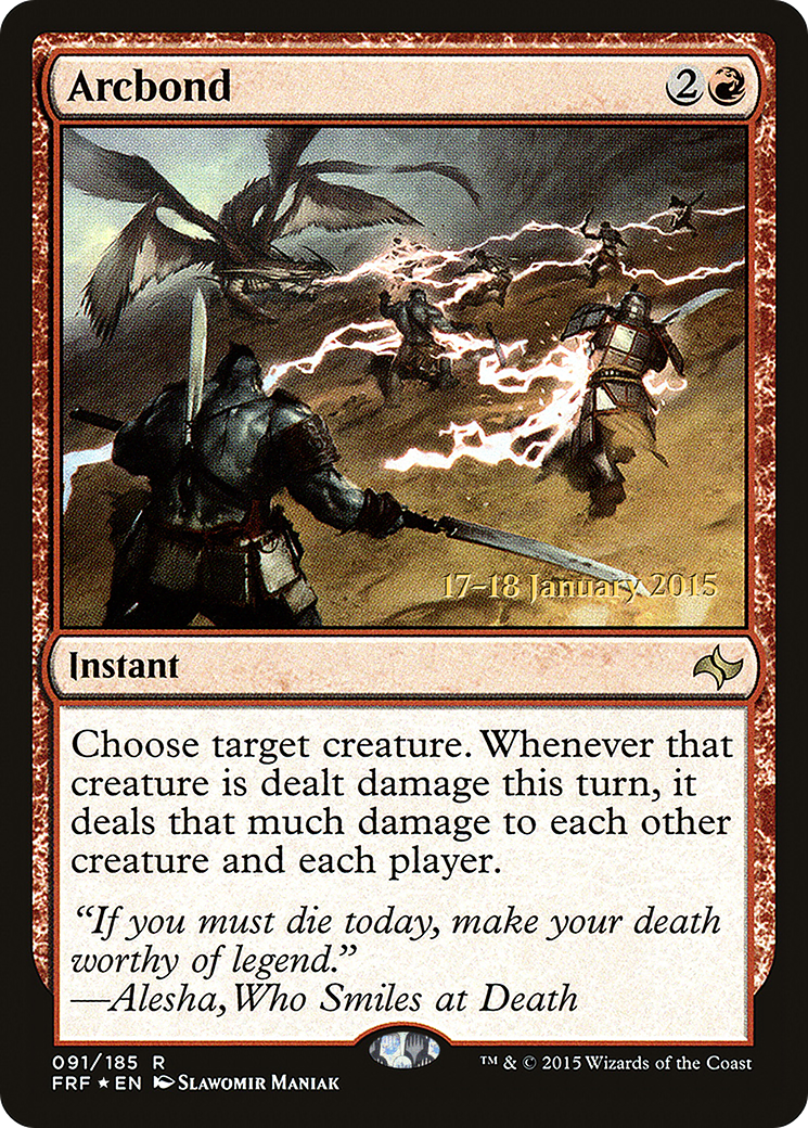 Arcbond [Fate Reforged Prerelease Promos] - Trinity Hobby