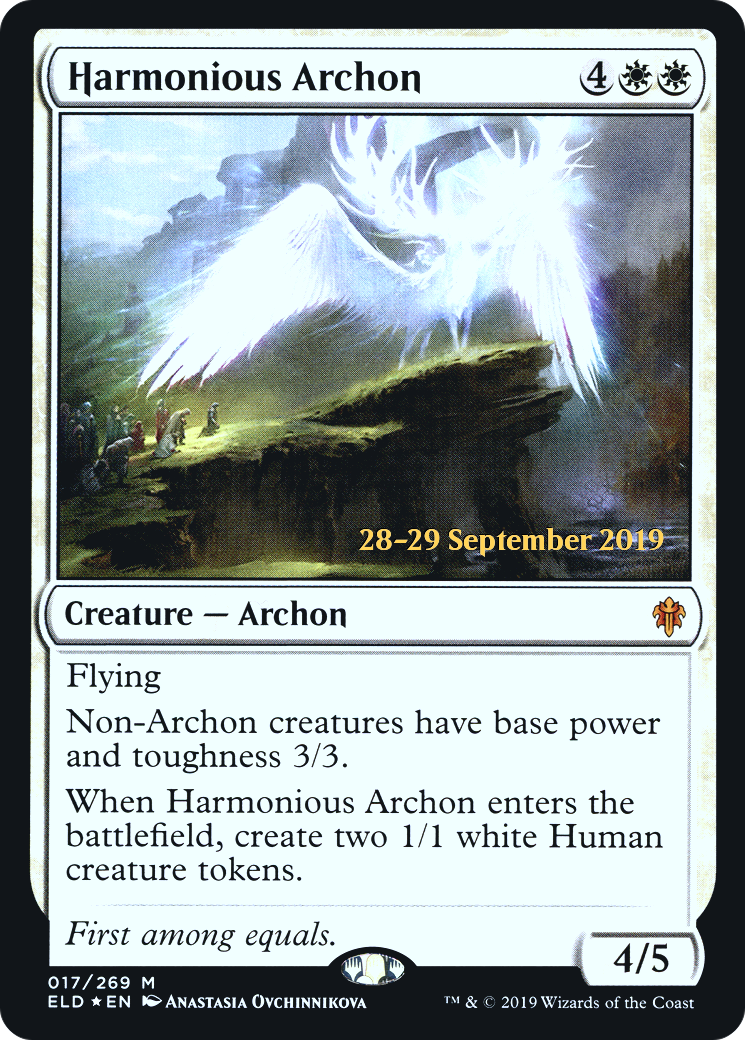 Archonte harmonieux [Promotions avant-première du Trône d'Eldraine] 
