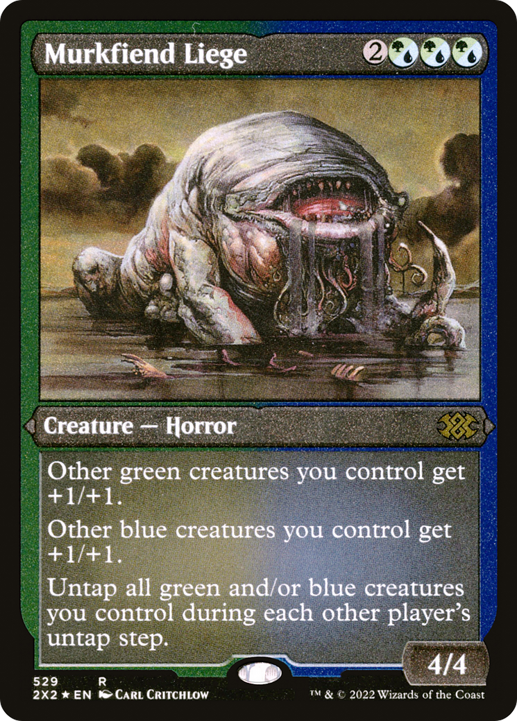 Murkfiend Liege (Foil Etched)  [Foil]  (2X2-529) - [Double Masters 2022] - Trinity Hobby