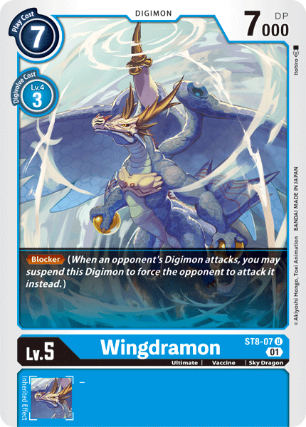 Wingdramon [ST8-07] [Starter Deck: Ulforce Veedramon] - Trinity Hobby