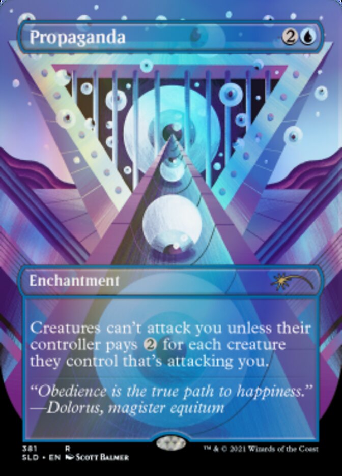 Propaganda // Propaganda (Borderless) [Secret Lair Drop Series] - Trinity Hobby