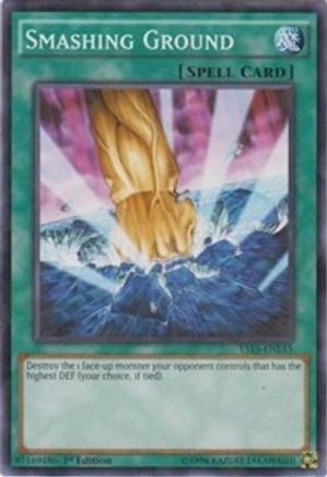 Smashing Ground [YS15-ENL15] Shatterfoil Rare - Trinity Hobby