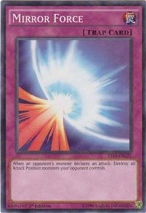 Mirror Force [YS15-ENL22] Shatterfoil Rare - Trinity Hobby