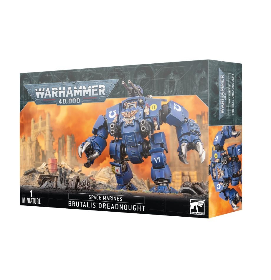 SPACE MARINES: Brutalis Dreadnought - Trinity Hobby