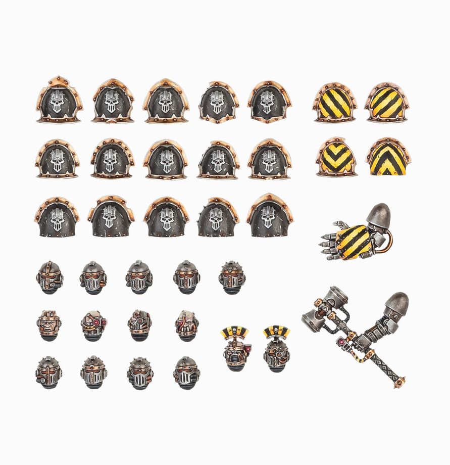 WARHAMMER 40000: IRON WARRIORS UPGRADES (WEB) - Trinity Hobby