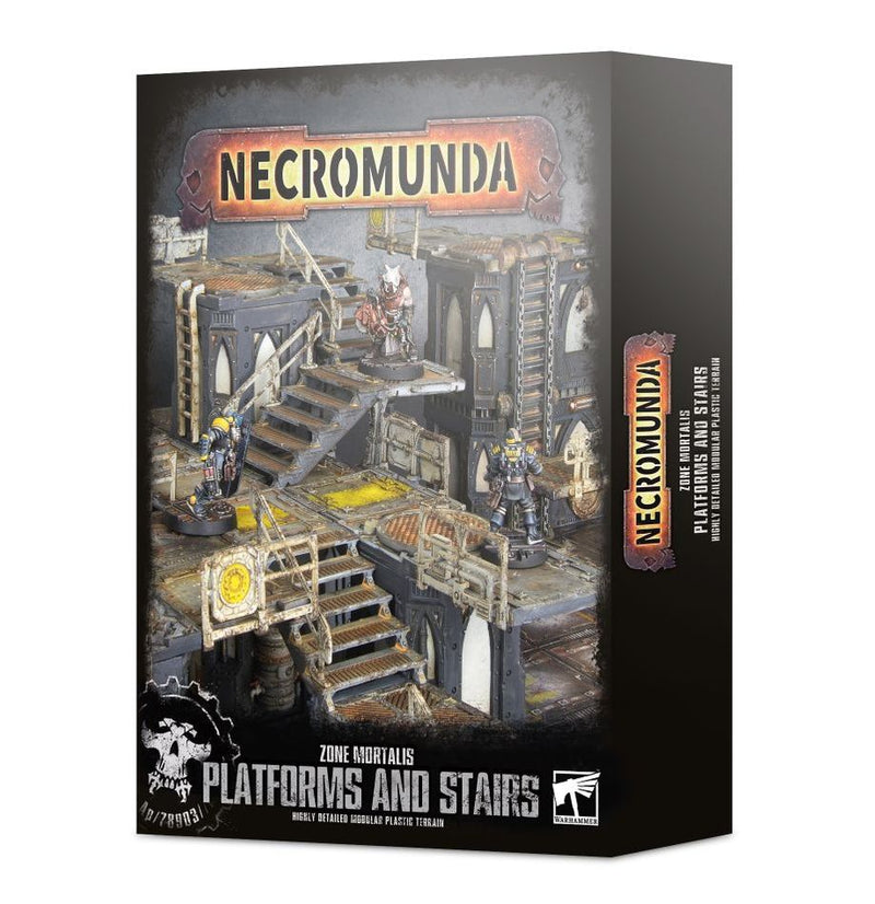 NECROMUNDA ZONE MORTALIS: Necromunda Zone Mortalis Platforms and Stairs