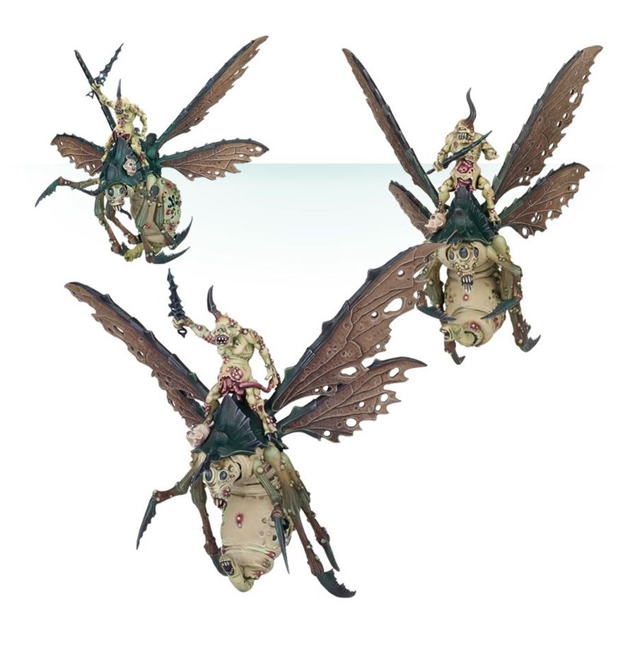 Warhammer 40K: DEATH GUARD PLAGUE DRONES (ONLINE ONLY)