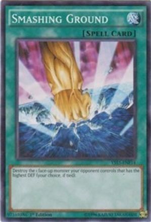 Smashing Ground [YS15-ENF14] Shatterfoil Rare - Trinity Hobby