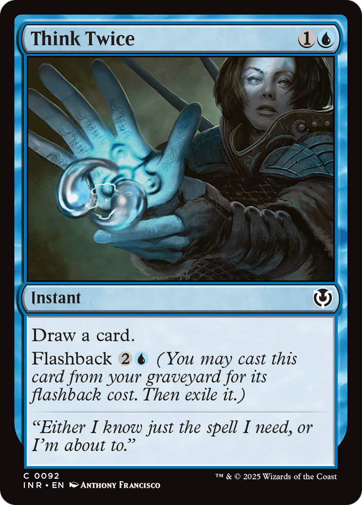 Think Twice [Innistrad Remastered] - Trinity Hobby