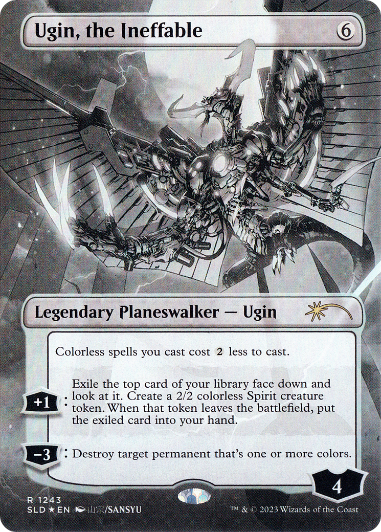Ugin, the Ineffable (Borderless) [Secret Lair Drop Series] - Trinity Hobby