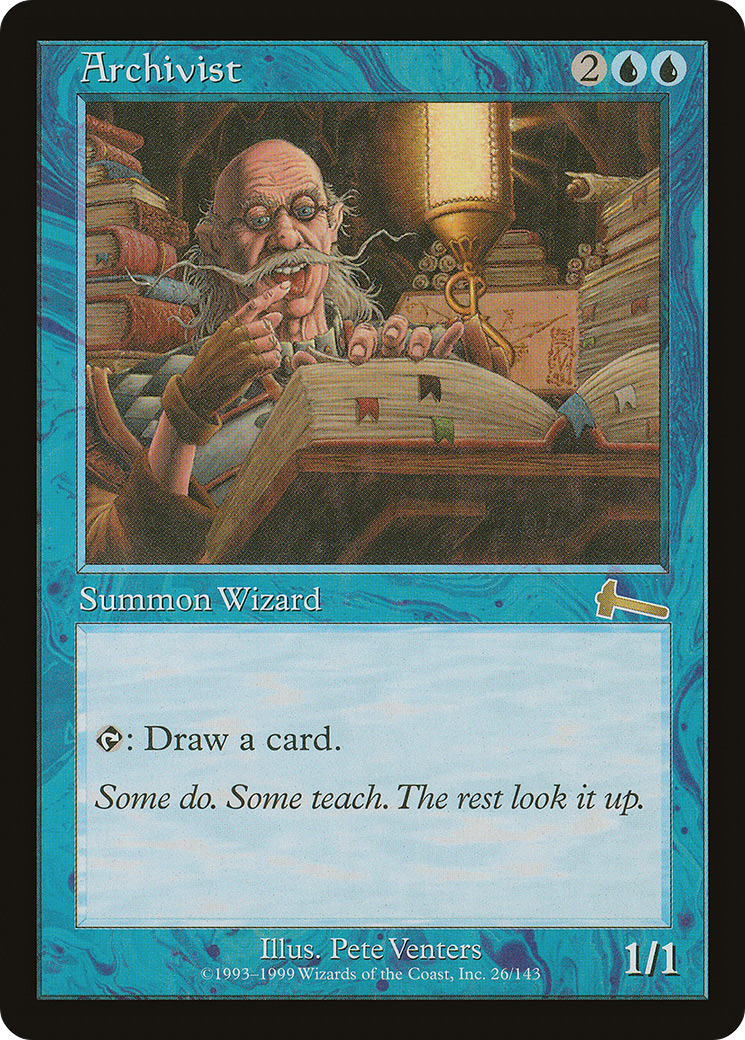 Archivist [Urza's Legacy] - Trinity Hobby