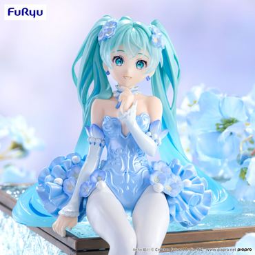 [Pre-Order] FuRyu Hatsune Miku　Noodle Stopper Figure -Flower Fairy Nemophila Pail Blue Color ver.- (ETA 2025-05)