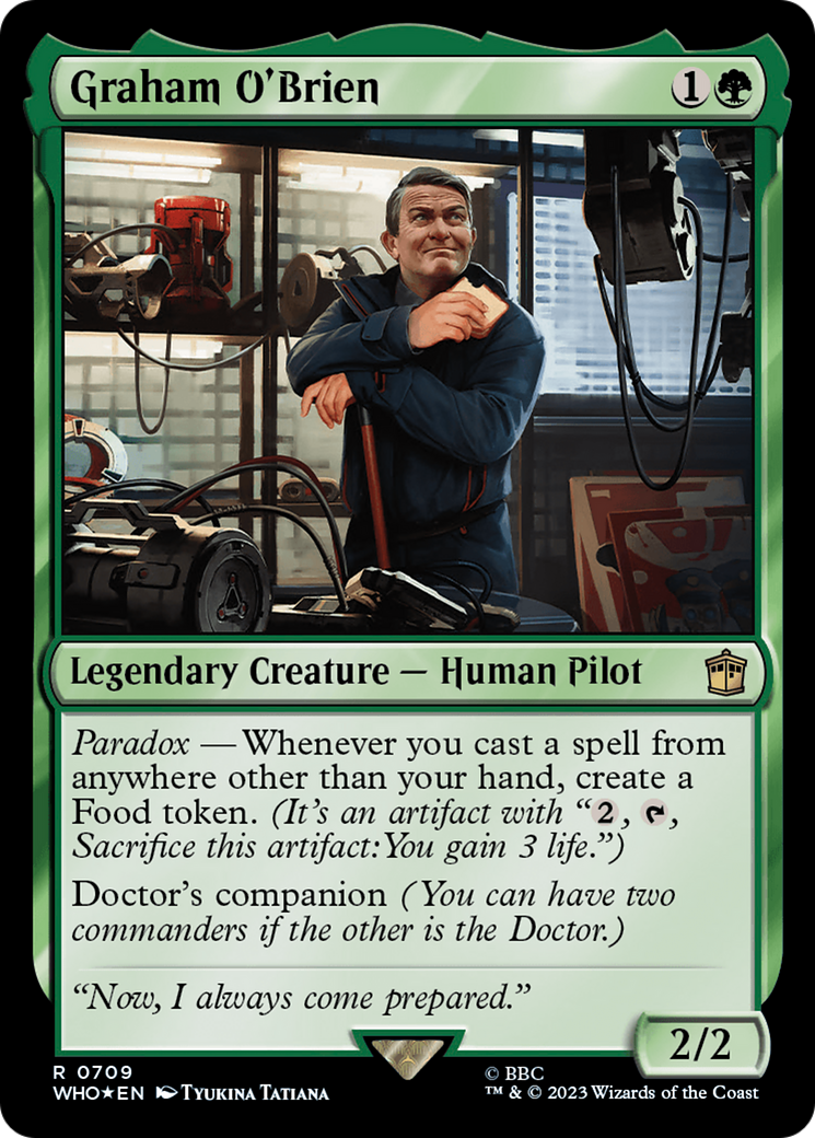 Graham O'Brien (Surge Foil) [Doctor Who] - Trinity Hobby