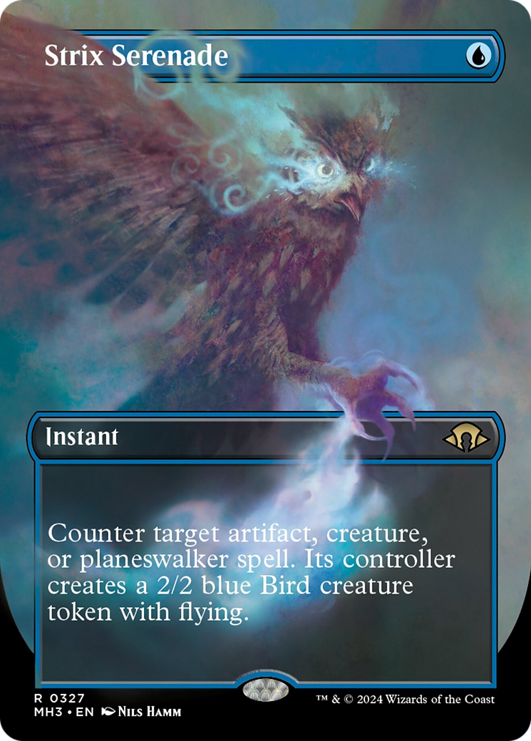 Strix Serenade (Borderless) [Modern Horizons 3] - Trinity Hobby