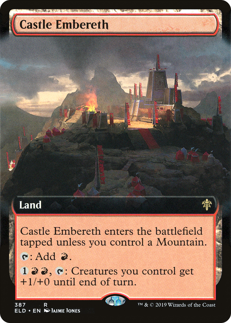 Castle Embereth (Extended Art) [Throne of Eldraine] - Trinity Hobby