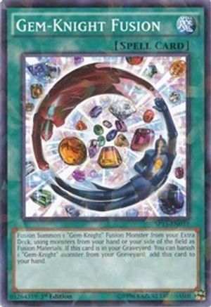 Gem-Knight Fusion [SP15-EN039] Shatterfoil Rare - Trinity Hobby