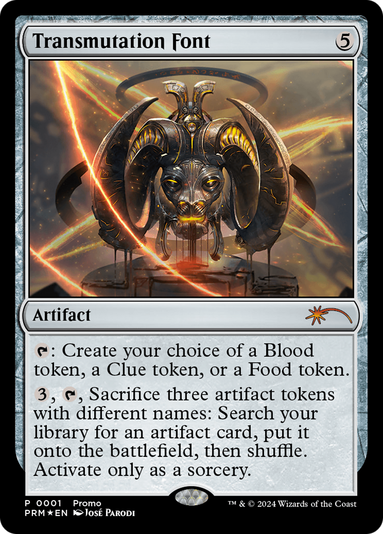 Transmutation Font [Wizards Play Network 2024] - Trinity Hobby