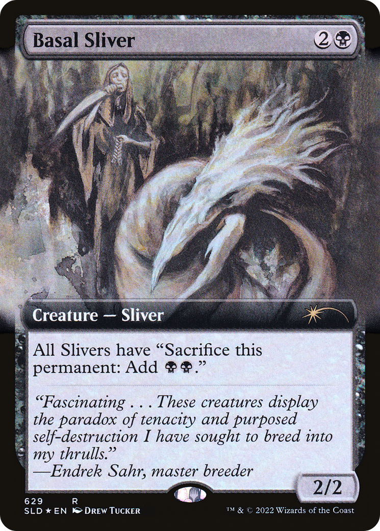 Basal Sliver (Extended Art) [Secret Lair Drop Promos] - Trinity Hobby