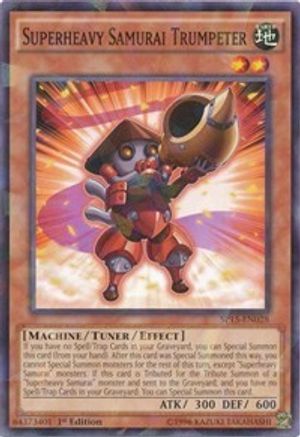 Superheavy Samurai Trumpeter [SP15-EN028] Shatterfoil Rare - Trinity Hobby