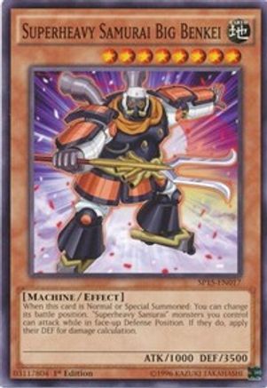 Superheavy Samurai Big Benkei [SP15-EN017] Common - Trinity Hobby