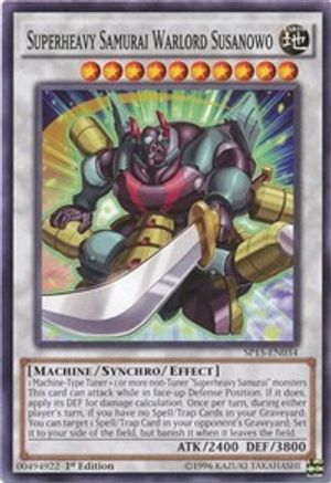 Superheavy Samurai Warlord Susanowo [SP15-EN034] Common - Trinity Hobby