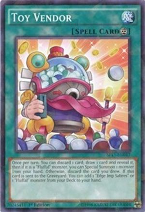 Toy Vendor [SP15-EN043] Shatterfoil Rare - Trinity Hobby
