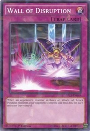 Wall of Disruption [SP15-EN049] Shatterfoil Rare - Trinity Hobby