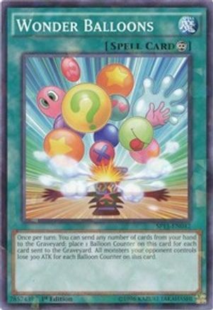 Wonder Balloons [SP15-EN042] Shatterfoil Rare - Trinity Hobby