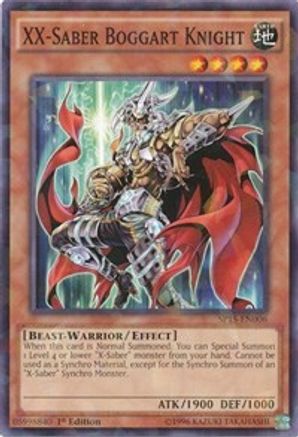 XX-Saber Boggart Knight [SP15-EN006] Shatterfoil Rare - Trinity Hobby