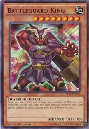 Battleguard King [SP15-EN020] Shatterfoil Rare - Trinity Hobby
