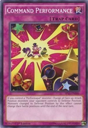 Command Performance [SP15-EN046] Shatterfoil Rare - Trinity Hobby