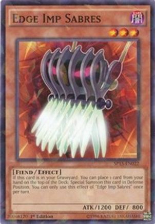 Edge Imp Sabres [SP15-EN022] Shatterfoil Rare - Trinity Hobby