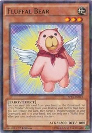Fluffal Bear [SP15-EN023] Shatterfoil Rare - Trinity Hobby
