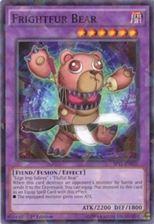Frightfur Bear [SP15-EN031] Shatterfoil Rare - Trinity Hobby