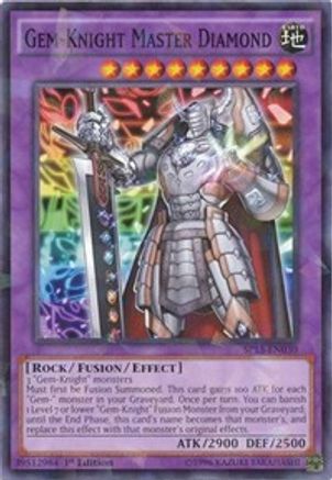 Gem-Knight Master Diamond [SP15-EN030] Shatterfoil Rare - Trinity Hobby