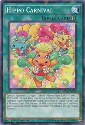 Hippo Carnival [SP15-EN040] Shatterfoil Rare - Trinity Hobby