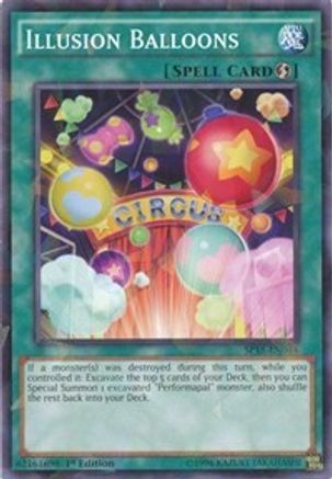 Illusion Balloons [SP15-EN044] Shatterfoil Rare - Trinity Hobby