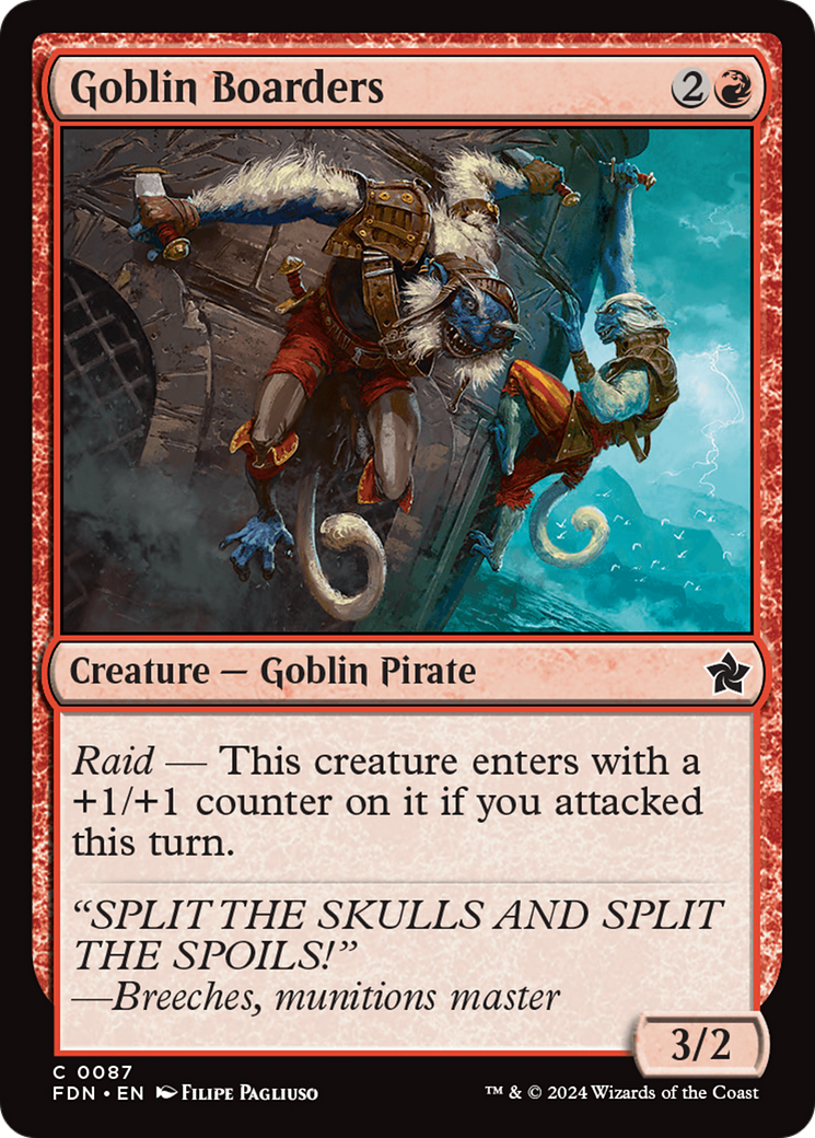 Goblin Boarders [Foundations] - Trinity Hobby