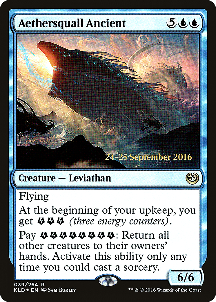 Aethersquall Ancient [Kaladesh Prerelease Promos] - Trinity Hobby