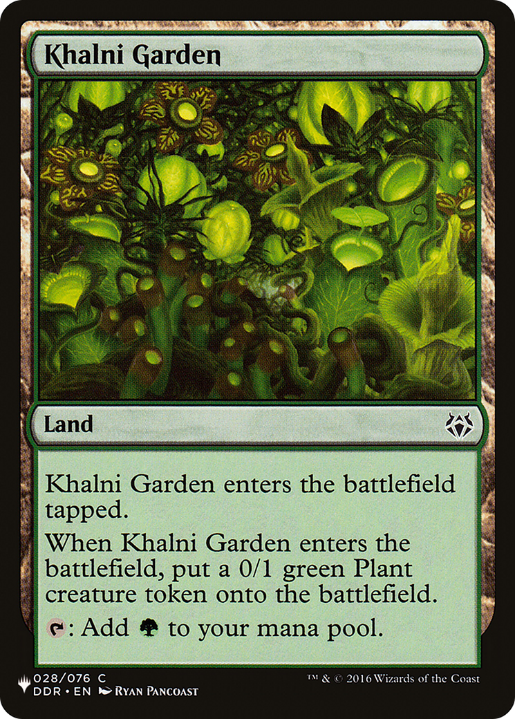 Khalni Garden [The List] - Trinity Hobby