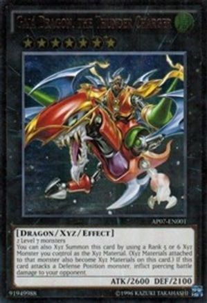 Gaia Dragon, the Thunder Charger [AP07-EN001] Ultimate Rare - Trinity Hobby