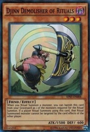 Djinn Demolisher of Rituals [AP07-EN006] Super Rare - Trinity Hobby