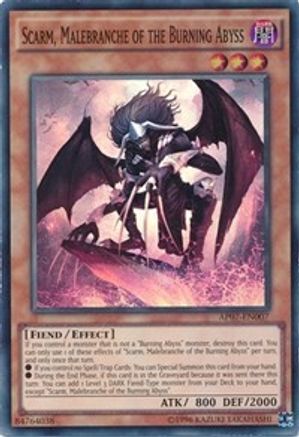 Scarm, Malebranche des Abysses ardents [AP07-EN007] Super Rare 