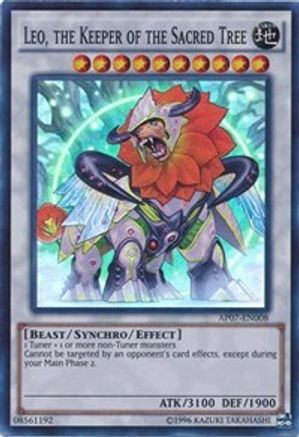 Leo, the Keeper of the Sacred Tree [AP07-EN008] Super Rare - Trinity Hobby