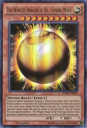 The Winged Dragon of Ra - Sphere Mode [DPBC-EN001] Ultra Rare - Trinity Hobby