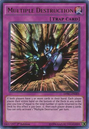 Multiple Destruction [DPBC-EN005] Ultra Rare - Trinity Hobby